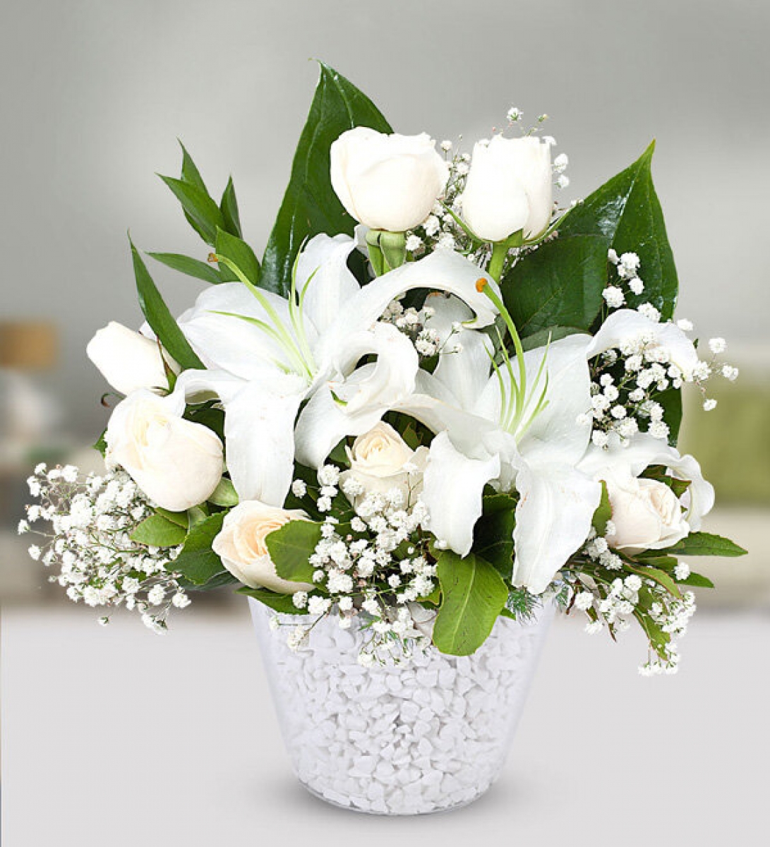 Beyaz Arajman Çiçek